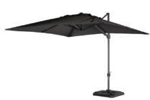 Exotan | Zweefparasol Roma 300 x 300 cm | Antracite