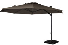 Exotan | Zweefparasol Roma Ø350 cm | Dark Brown