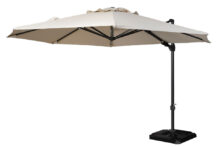 Exotan | Zweefparasol Roma Ø350 cm | Sand